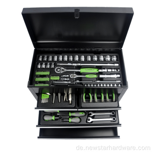 119pcs Tool Set Heavy Duty Metal Box Kit Kit